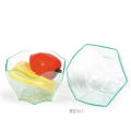 Plastic Cup Flower Shaped 2.7 Oz Disposable Tableware